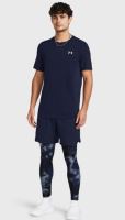 Kompresné legíny Under Armour UA HG Armour Printed LGS-BLU (3)