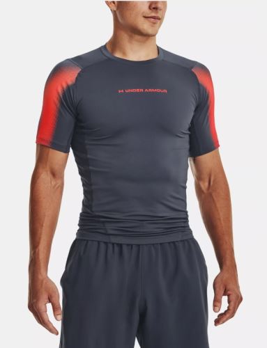 Kompresné tričko Under Armour UA HG Armour Novelty SS-GRY 044