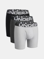 Boxerky Under Armour Charged Cotton 6in 3 Pack-GRY 012 L