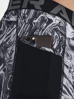Kompresné kraťasy Under Armour HG Armour Print Long Sts-GRY 012 S (4)