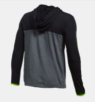 Detská mikina Under Armour Threadborne 1/4 Zip Čierno / šedá (ľahká) YSM - S (1)
