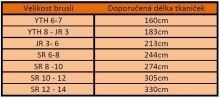 Šnúrky do hokejových korčulí Winnwell voskované Biela (1)