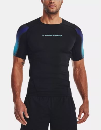 Kompresné tričko Under Armour UA HG Armour Novelty SS-BLK 001 XL