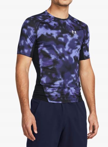 Kompresné tričko Under Armour UA HG Armour Printed SS-PPL