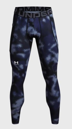 Kompresné legíny Under Armour UA HG Armour Printed LGS-BLU