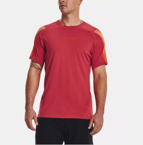 Tričko Under Armour HG Armour Nov Fitted SS-RED 638