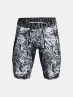 Kompresné kraťasy Under Armour HG Armour Print Long Sts-GRY 012 S (2)