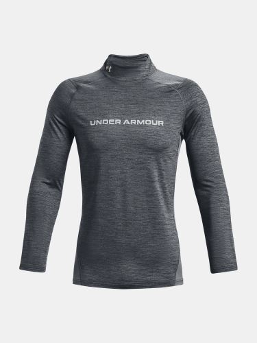 Fitted tričko Under Armour ColdGear Armour Twst Mock GRY 012