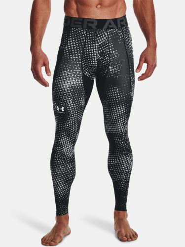 Legíny Under Armour HG Armour Prtd Legging-BLK 001 S