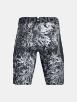 Kompresné kraťasy Under Armour HG Armour Print Long Sts-GRY 012 S (3)