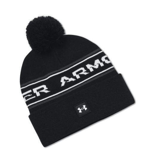 Čiapka Under Armour UA Mens Halftime Pom Beanie-BLK 001