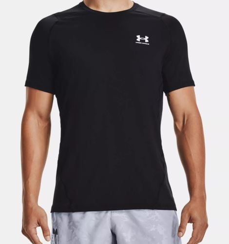 Tričko Under Armour HG Armour Fitted SS-BLK 001