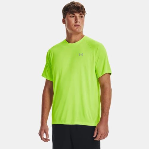 Tričko Under Armour UA Tech Reflective SS-GRN 369