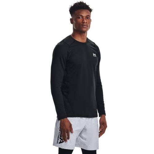 Tričko Under Armour CG Armour Fitted Crew-BLK 001
