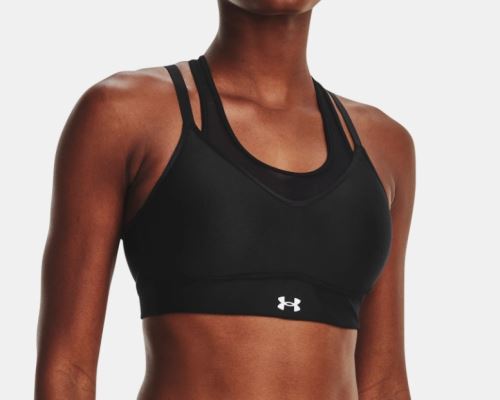 Športová podprsenka Under Armour UA Infinity Mesh Low-BLK 001 S