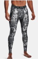 Kompresné legíny Under Armour HeatGear Armour Prtd Legging-BLK 001
