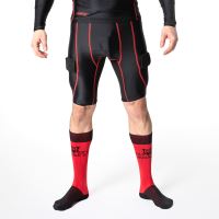MAD GUY Pro Compression šortky so suspenzorom JR (1)