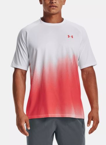 Tričko Under Armour UA Tech Fade SS-WHT 100