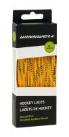 Tkaničky do hokejových bruslí Winnwell voskované Žlutá, 108" (274 cm)