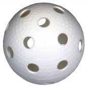 Florbalový míček MERCO Dimple - bílý