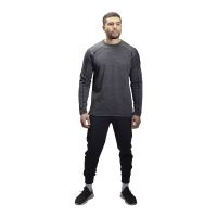 Triko BAUER FLC LS TRAINING TEE - GRAY SR (1)