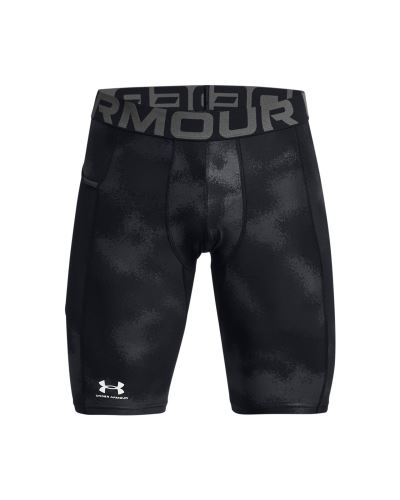 Kompresné kraťasy Under Armour HG Armour Printed Lg Sts-BLK 001