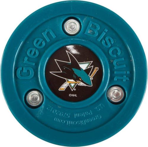 Puk Green Biscuit NHL San Jose Sharks