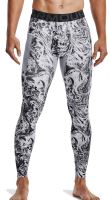 Kompresné legíny Under Armour HeatGear Armour Prtd Legging-GRY 011