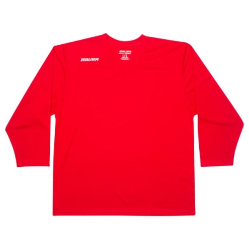 Dres BAUER FLEX PRACTICE JERSEY Senior Červený