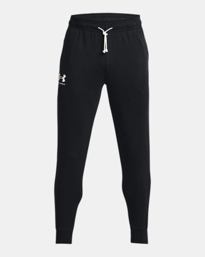 Športové nohavice Under Armour Rival Terry Jogger BLK 001