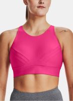 Športová podprsenka Under Armour UA Infinity Pintuck Mid-PNK 634