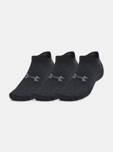 Ponožky Under Armour Essential No Show 3pk-BLK 002 L