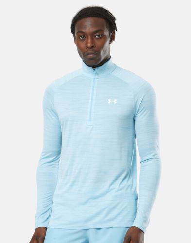 Tričko Under Armour TECH 1/2 Zip EV Core-BLU 490